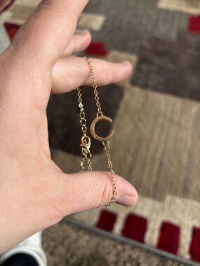 Gold Letter C Initial bracelet - Delicate Women’s Jewelry